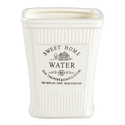 3er-Set Badserie WC Garnitur Zahnputzbecher Zahnbürstenhalter Seifenspender - 6