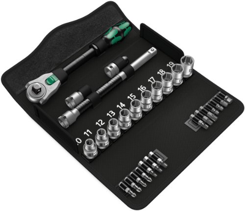 Wera Zyklop Speed-Knarrensatz 8100 SC 6 1/2 Zoll, Antrieb, metrisch, 28-teilig, 05004076001 - 3