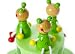 Music Box for Babies - Wooden Musical Green Frog Playing Pop Goes the Weasel Gift for Baby Boy or Girl