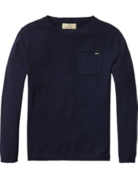 Scotch & Soda Jungen Pullover Crewneck Pull in Cashmere Quality