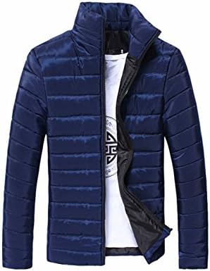 SUProcer Mens Padded Jacket Puffa Jacket Coat For Camping Hiking
