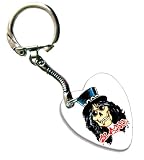 Púas de Guitarrara Slash Skull Love Heart Guitarra llavero Púa metálica