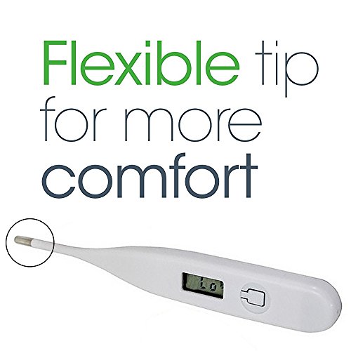 LCD-Digital-Thermometer-Rapid-Read-With-Flexible-Tip-Free-Hygienic-Case-Ideal-for-Pets-and-Humans