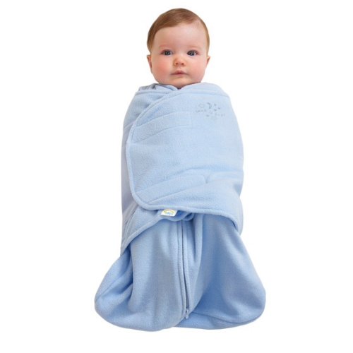 Halo Unisex Baby Sleepsack Swaddle Fleece Sleepsuits Blue 3 - 6 Months