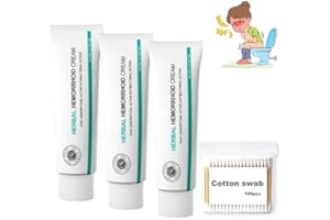 EASPOWEST Crème à base de plantes contre les hémorroïdes Qartel, Herbal Hemorrhoids Cream Qartel, Qartel Herbal Hemorrhoids Cream, Crème pour le traitement des hémorroïdes, crème pour les hémorroïdes (3 Pcs)