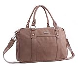 Größe: 27x43x8 Kidzroom 030-8093-2 Wickeltasche Vision of Love- PU Leder- sand - aufges. Nieten, beige