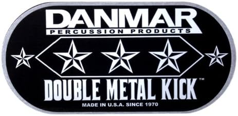 Danmar DA 210MKD Double Metal Bass Drum Impact Disc Made from Cold Rolled Alloy