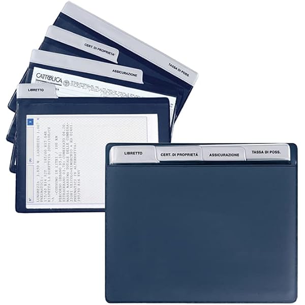 10 Buste Adesive Impermeabili Trasparenti Per Auto – Porta Biglietti Da Parcheggio, Documenti E Carte Di Credito, Dimensioni 8x10 Cm, Facili Da Applicare Su Vetro O Cruscotto