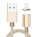 Produktbild Mcdodo Magnetisches Magnet Ladekabel / Datenkabel Lightning für iPhone 7, iPhone 6s, iPhone 6, iPad (Gold)