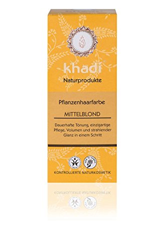 Khadi Pflanzenhaarfarbe Mittelblond
