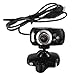 Produktbild SODIAL (R) USB 80M HD Kamera Webcam mit Mikrofon 3 LEDs fuer PC Desktop Skype