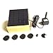 Produktbild Tree-on-Life Mode Quadratische Form Solar Panel Wasserpumpe Kit Brunnen Pool Gartenteich Tauchbewässerung Vogel Bad Tank Set