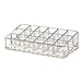 18-Slot Clear Acrylic Trapezoid Makeup Lipstick Display Stand Storage Rack Holder Cosmetic Organizer