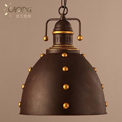 LLSB Loft Retro pendant lamp Creative Rivet Restaurant Café Bar design iron art industrial wind personality aisle pendant light