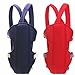 Zehui Adjustable Infant Baby Carrier Newborn Kid Sling Wrap Rider Backpack Blue