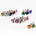 Produktbild Vandot 15 Farben 15er Set 3D Strass Staub Schutz Bling Glitter Headset 3.5 mm Staubschutz Luxus Glitzer Diamant Kristall Stöpsel Anti-Dust Plug Bug Anti-Staub-Stecker Kappe Headset Earphone Buchse Klinke für iPhone 6 4.7 Zoll, iPhone 6 Plus, Samsung Galaxy s7 s7 Edge A3(2016), LG G4 G5, A9(2016) Rot Grün Silber Hot Pink Gold Bunt Farbig