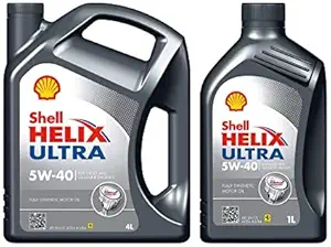 SHEL HELIX ULTRA 5W40 5LTRS most advanced formulation for high-performance engines.