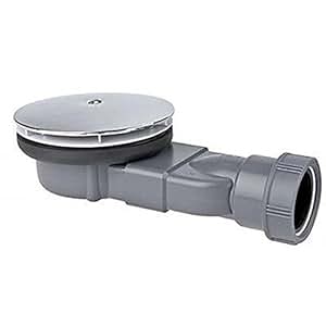 Caniveau Douche Italienne Wirquin Low Profile Waterless Shower Trap 40mm Depth, Slim Plus Syphon Plat Evier
