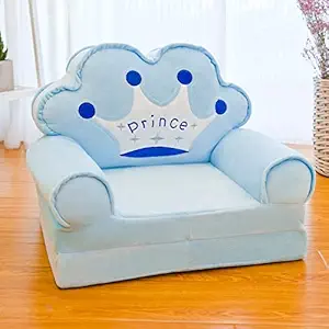 Soft Toy Kids Prince Baby Sofa Cum Bed Baby Chair for 0-2 Years Sofa Cum Bed Sofa Cum Bed