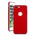 Produktbild iPhone 7 Plus - Ultra Dünne Matt Rote Silikon Schutzhülle Kratz- und Stoßfest IPHONE 7 Plus Slim Case Rot von [S.S.] (Lavarot)