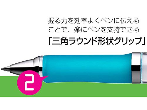 Zebra 0.7mm Ballpoint Pen NuSpiral CC, Clear Yellow Body (BA51-CY)