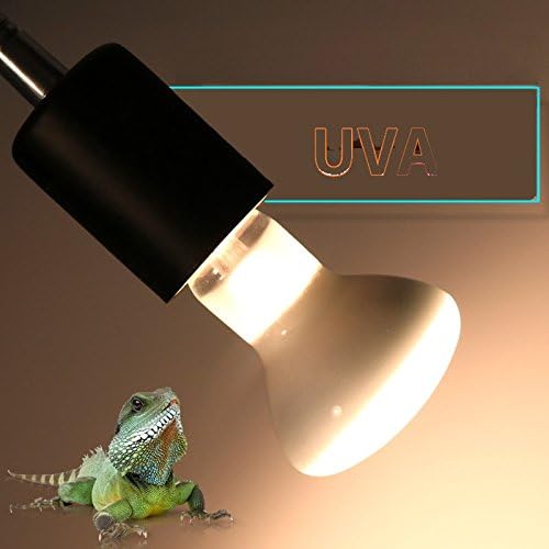 Pet Online UVA Heating Insulation Lamp Turtle Lizard Reptile Pet Feeding Box Light, 25w