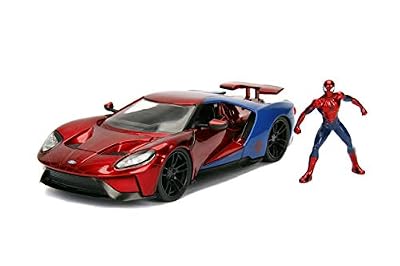 JADA TOYS - FORD GT 2017 - Hollywood Rides Spiderman - 1/24