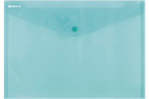 Teczka Kopertowa DONAU Zatrzask PP A4 180mikr Zielona/Archiwizacja Dokumentów/Typ-Kopertowa/Rodzaj-z Zatrzaskiem/Indeks-B.d. / Materiał-Pp/Kolor-Zielony/Grubość (mm)-180µm