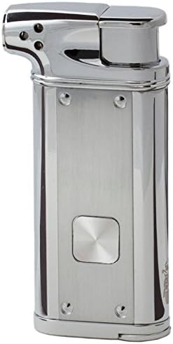 Tobacco Pipe Lighter - 45 Angle Flame - With Pipe Tool - Easy One Push Light