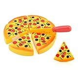 ◆Packungsinhalt: 1X Pizza Spielzeug * 1 Plastikmesser
