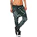 Produktbild WINWINTOM SALE Damen Hosen Strech Hosen Streetwear Pants Schlabberhose Hosen Jogginghose Trainingshose Sporthose Frauen Gamaschen Eignungs Jogginghose Damenmode Drucken Baggy Loose Hosen Sporthosen