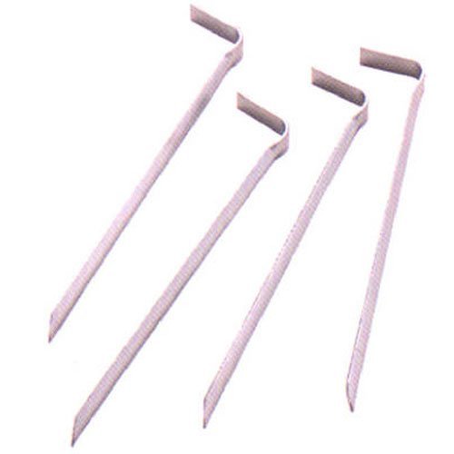 Suncast8-Inch Metal Garden Stakes, Silver (Pack of 4)