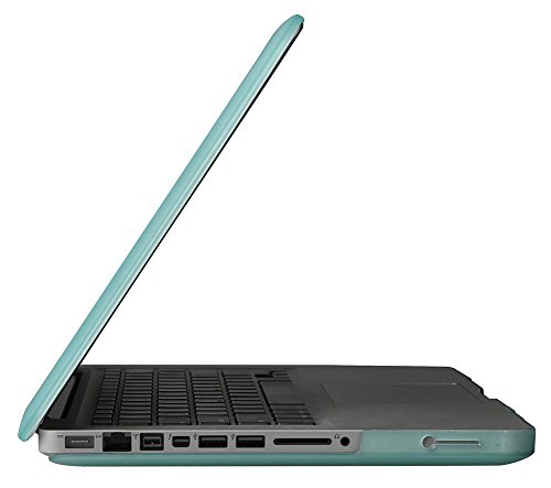 YGJ® Rubberized Hard Case Cover for Apple Macbook Pro 13″ A1278 Macbook Pro 13-inch 13″ (A1278/with or without Thunderbolt) Matte Frosted Hard Case – Green - 6