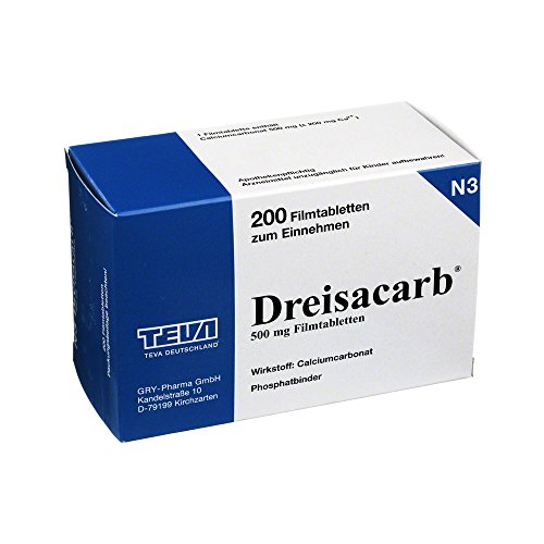 Preisvergleich Produktbild Dreisacarb Filmtabletten 200 stk