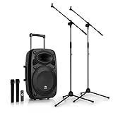 STROMNETZUNABHÄNGIG: Ein leistungsstarker 7,2 Ah Akku sorgt für bis zu 7 Stunden Dauerbetrieb, während der Ladestandsanzeiger auf dem 4-zeiligen Display Sendepausen verhindert. Natürlich lässt sich die Streetstar 12 auch problemlos am Stromnetz anschließen.