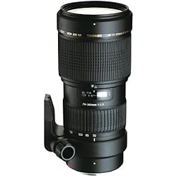 Tamron A001NII - Objetivo para Nikon (70-200 mm, f/2.8, 2.8X, Macro, 77 mm), Color Negro