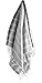 Produktbild Hand Face Turkish Towel Pestemal 60 X 90 cm Peshtemal Fouta Kitchen Baby Care by Cacala "Silver Grey"