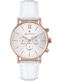 g4200 – 50D3 Gaspard Sartre L 'imposante Multifunction Rose Oro IP Silver Leather W