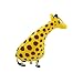 Price comparison product image Play-tec Airwalker Giraffe Foil Balloon for Children's Birthday Party, Summer or Winter Parties, Work Parties, Fairs or Fetes, Decoration Balloons, Premium Quality, Walking Helium Fill Balloon