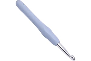 SUVSOON 7mm Crochet Hooks Crochet Knitting, Ergonomic Soft Handles Crochet Hooks for Arthritic Hands, Light and Comfortable Crochet Tool,Crochet Tool for Knitting Suitable for Beginners (7.0mm)