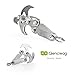 Produktbild Glencreag Gravity Haken – Outdoor multifunktionale Edelstahl Survival magnetisch zusammenklappbar Grappling Hook Claw Gravity Karabiner