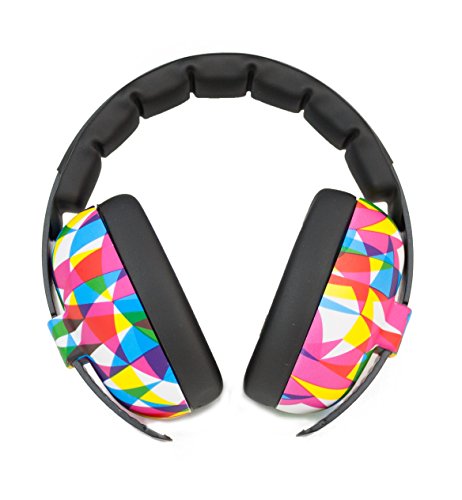 BabyBanz GBB034 Baby-Gehörschutz, 0-2 Jahre, mit extra weichem Kopfbügel, GEO