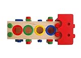 Tonsee Pädagogisches Spielzeug aus Holz Demontage Schraube Mutter Fahrzeug Auto Kid Knock Ball - 2