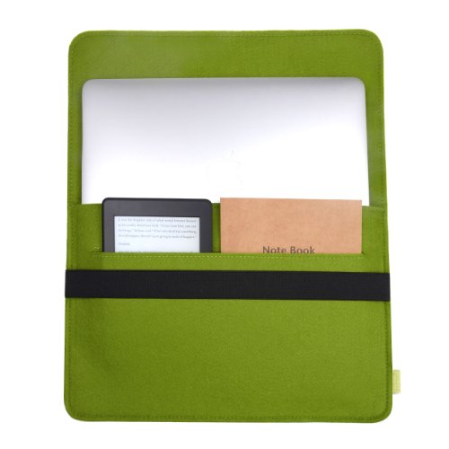 Inateck 13 3 Zoll Macbook Air Pro Retina Filz Sleeve H  lle Ultrabook Laptop Tasche Speziell f  r 13 3  Apple Macbook Pro Retina und Macbook Air entwo