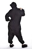 Tier Pyjamas Cosplay Kostüm -Karneval Schlafanzug Onesies Jumpsuit Erwachsene Unisex Kigurumi (X-Large, Schwarz-Pinguin) - 