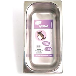 Rosewood 19307 Options Chinchilla-Badehaus, Edelstahl