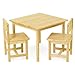 Kidkraft Aspen Table And Two Chair Set - Natural