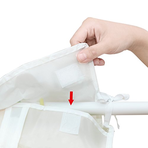 GHB 2 Kleiderschutzhülle Kleidersack Anzug Mantel Kleidung Staubschutz mit Reißverschluss Kleidung Lagerung Hängetasche - 3