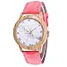 Produktbild Lazzgirl Damenmode Casual Lederband Analoge Quarz-Uhr(Schwarz,One Size)