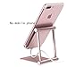 Produktbild AXWT Stützregal Einfacher Handy-Desktop-Standplatz-Mann und Frauen-Multifunktionszweck-Handy-Basis-fauler Nachttisch-Telefonstandplatz Falten beweglicher Ipad-Flacher Stützrahmen Live Broadcast Trest